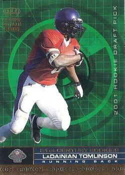 2001 Pacific Crown Royale - 21st Century Rookies #21 LaDainian Tomlinson Front