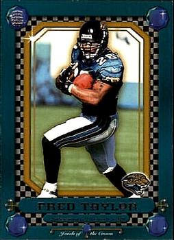 2001 Pacific Crown Royale - Jewels of the Crown #12 Fred Taylor Front
