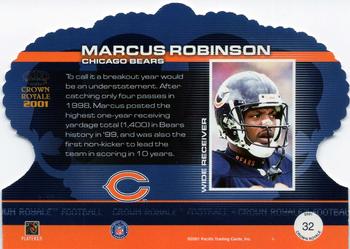 2001 Pacific Crown Royale - Limited Series #32 Marcus Robinson Back
