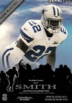 2001 Pacific Crown Royale - Now Playing #4 Emmitt Smith Front