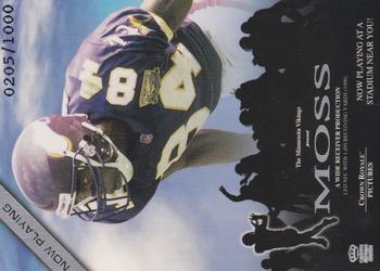 2001 Pacific Crown Royale - Now Playing #10 Randy Moss Front
