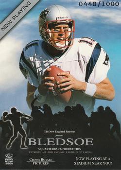 2001 Pacific Crown Royale - Now Playing #11 Drew Bledsoe Front
