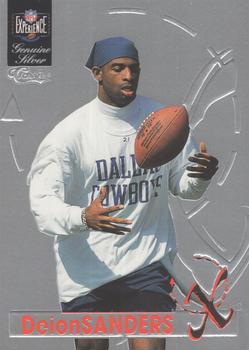 1996 Classic NFL Experience - X #X-6 Deion Sanders Front