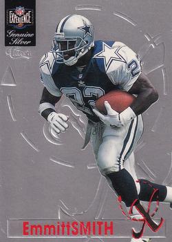 1996 Classic NFL Experience - X #X-10 Emmitt Smith Front