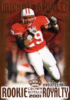 2001 Pacific Crown Royale - Rookie Royalty #3 Michael Bennett Front