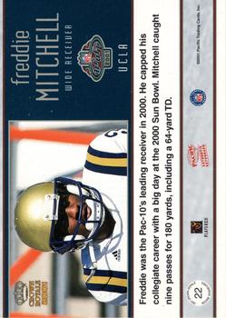 2001 Pacific Crown Royale - Rookie Signatures #22 Freddie Mitchell Back