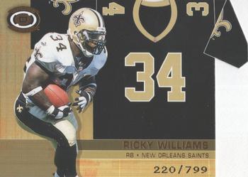 2001 Pacific Dynagon - Big Numbers #9 Ricky Williams Front