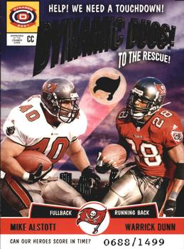 2001 Pacific Dynagon - Dynamic Duos #19 Mike Alstott / Warrick Dunn Front