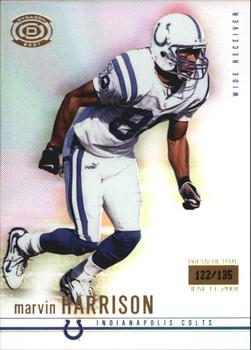 2001 Pacific Dynagon - Premiere Date #38 Marvin Harrison Front