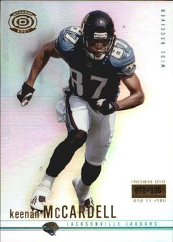 2001 Pacific Dynagon - Premiere Date #42 Keenan McCardell Front