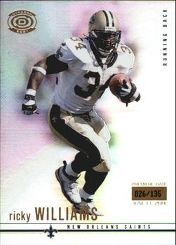 2001 Pacific Dynagon - Premiere Date #59 Ricky Williams Front