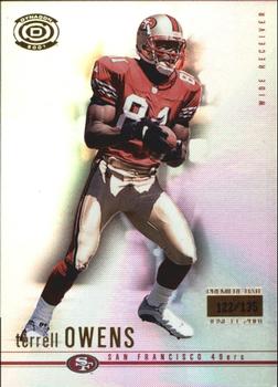 2001 Pacific Dynagon - Premiere Date #84 Terrell Owens Front