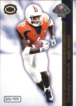 2001 Pacific Dynagon - Premiere Players #11 Santana Moss Front