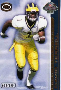 2001 Pacific Dynagon #14 David Terrell Front