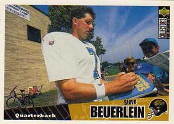 1996 Collector's Choice #241 Steve Beuerlein Front