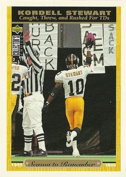 1996 Collector's Choice #72 Kordell Stewart Front