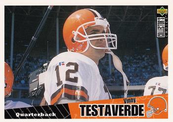1996 Collector's Choice #114 Vinny Testaverde Front