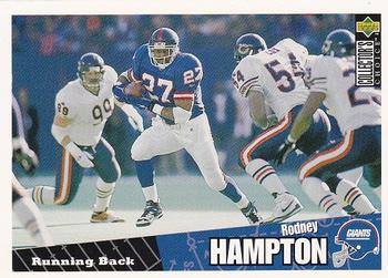 1996 Collector's Choice #127 Rodney Hampton Front