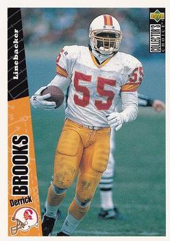 1996 Collector's Choice #256 Derrick Brooks Front