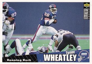 1996 Collector's Choice #333 Tyrone Wheatley Front