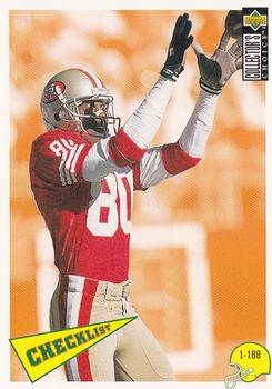 1996 Collector's Choice #374 Jerry Rice Front