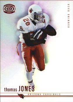 2001 Pacific Dynagon - Red #2 Thomas Jones Front