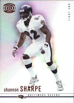 2001 Pacific Dynagon - Red #9 Shannon Sharpe Front