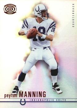 2001 Pacific Dynagon - Red #40 Peyton Manning Front
