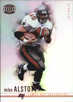 2001 Pacific Dynagon - Red #89 Mike Alstott Front