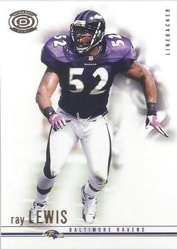 2001 Pacific Dynagon - Retail #8 Ray Lewis Front