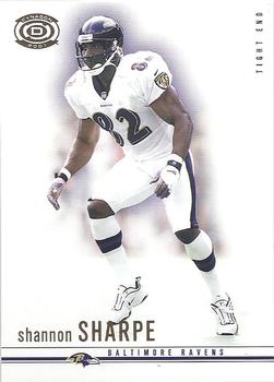 2001 Pacific Dynagon - Retail #9 Shannon Sharpe Front