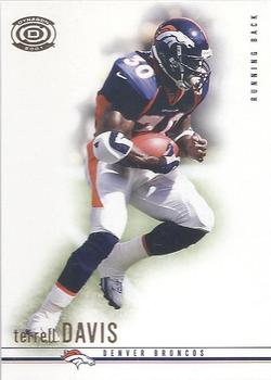 2001 Pacific Dynagon - Retail #28 Terrell Davis Front