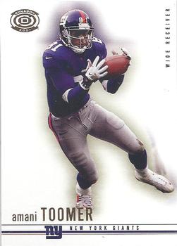 2001 Pacific Dynagon - Retail #63 Amani Toomer Front