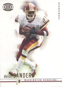 2001 Pacific Dynagon - Retail #100 Deion Sanders Front