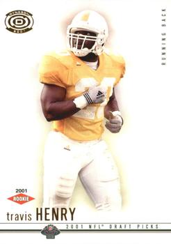 2001 Pacific Dynagon #116 Travis Henry Front
