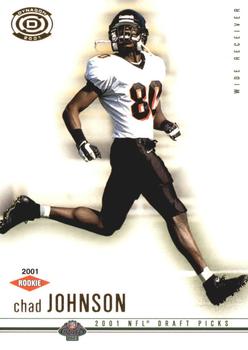 2001 Pacific Dynagon - Retail #118 Chad Johnson Front