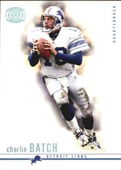 2001 Pacific Dynagon - Retail Silver #32 Charlie Batch Front