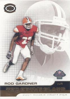 2001 Pacific Dynagon - Top of the Class #5 Rod Gardner Front