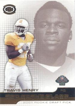 2001 Pacific Dynagon #6 Travis Henry Front