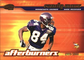 2001 Pacific Invincible - Afterburners #13 Randy Moss Front