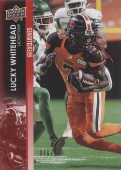 2022 Upper Deck CFL - UD Exclusives #167 Lucky Whitehead Front