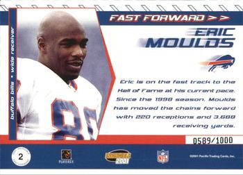 2001 Pacific Invincible - Fast Forward #2 Eric Moulds Back