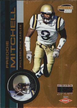 2001 Pacific Invincible - Premiere Date #284 Freddie Mitchell Front