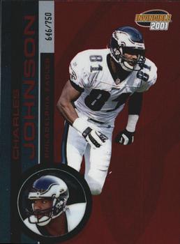 2001 Pacific Invincible - Red #182 Charles Johnson Front