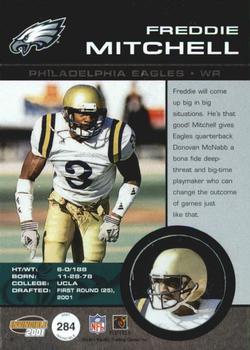 2001 Pacific Invincible - Red #284 Freddie Mitchell Back