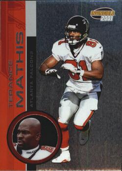 2001 Pacific Invincible - Retail #13 Terance Mathis Front