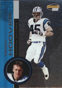 2001 Pacific Invincible - Retail #34 Brad Hoover Front