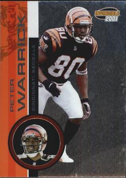 2001 Pacific Invincible - Retail #53 Peter Warrick Front