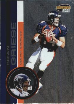 2001 Pacific Invincible - Retail #74 Brian Griese Front