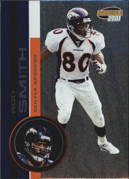 2001 Pacific Invincible - Retail #77 Rod Smith Front